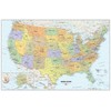 US and World Map Bundle Wall Decals, WP4430