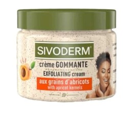 Sivoderm 1×SIVODERM Exfoliating Cream with apricot Kernel. Tones Skin. 100ml 3.38fl.oz
