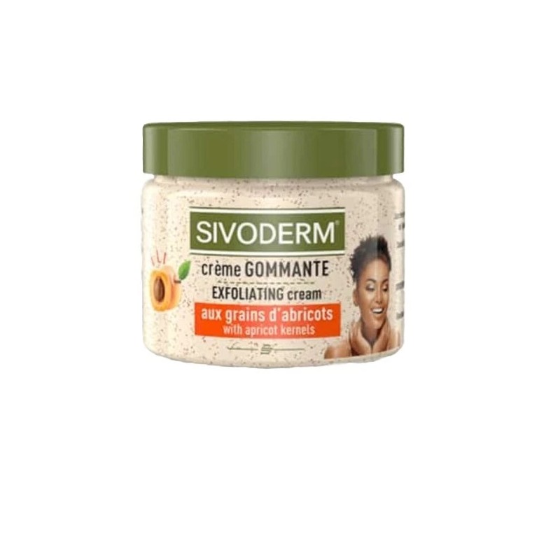 Sivoderm 1×SIVODERM Exfoliating Cream with apricot Kernel. Tones Skin. 100ml