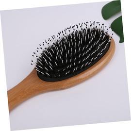 Healeved Bamboo Hair Comb Tip Tail Comb Set Dual-use for Hair Scalp Massage for Travel Home