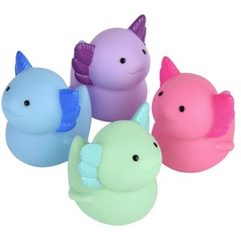Axolotl Rubber Ducks | 12 Pack | 2 Inch Axolotle Theme Duckies
