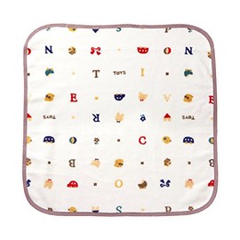赤tyanno城 Baby Blanket to-izu Made in Japan off white