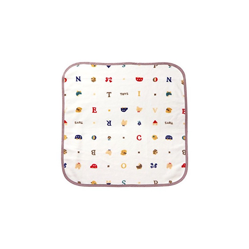 赤tyanno城 Baby Blanket to-izu Made in Japan off white