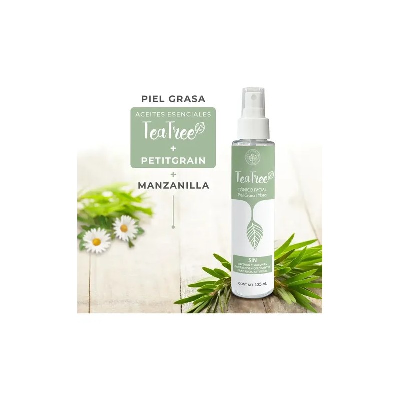 Pack agua de lavanda, tónico tea tree y agua de