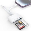 3 in1 USB C Kartenleser, SD Kartenleser für Micro SD