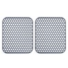 2 Pack 13.7"x 11.7" Bestjing Silicone Kitchen Sink Protector Mat