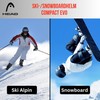 Head Compact Evo Ski Snowboard Helmet – Grey – Size: