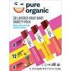 Pure Organic Layered Fruit Bars Variety Pack 28 count (Pack