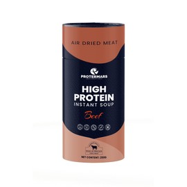 Keto Soup, High Protein Beef Soup, Beef Soup 80% Protein, 12 Servings