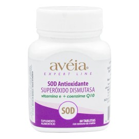 SOD Antioxidante para el Estrés – Superóxido Dismutasa + Glutatión – Aveia