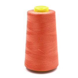Tortoise 4 Cones of 3000 Yards Each Spool Thread for All Purpose, Quilting, Serger, Overlock Sewing Machines - 100% Polyester - 40S/2 - Watermelon Red