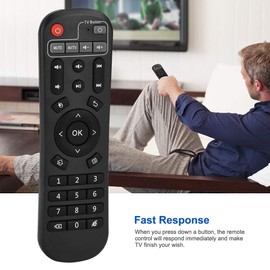 Set Top Box Remote Control for EVPAD Pro 2S 2T Plus Pro 2S, 8m Control Distance, Precise Transmission, Fast Response