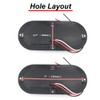 TMH ( Pack of 2 6 Inch 10 LED Surface