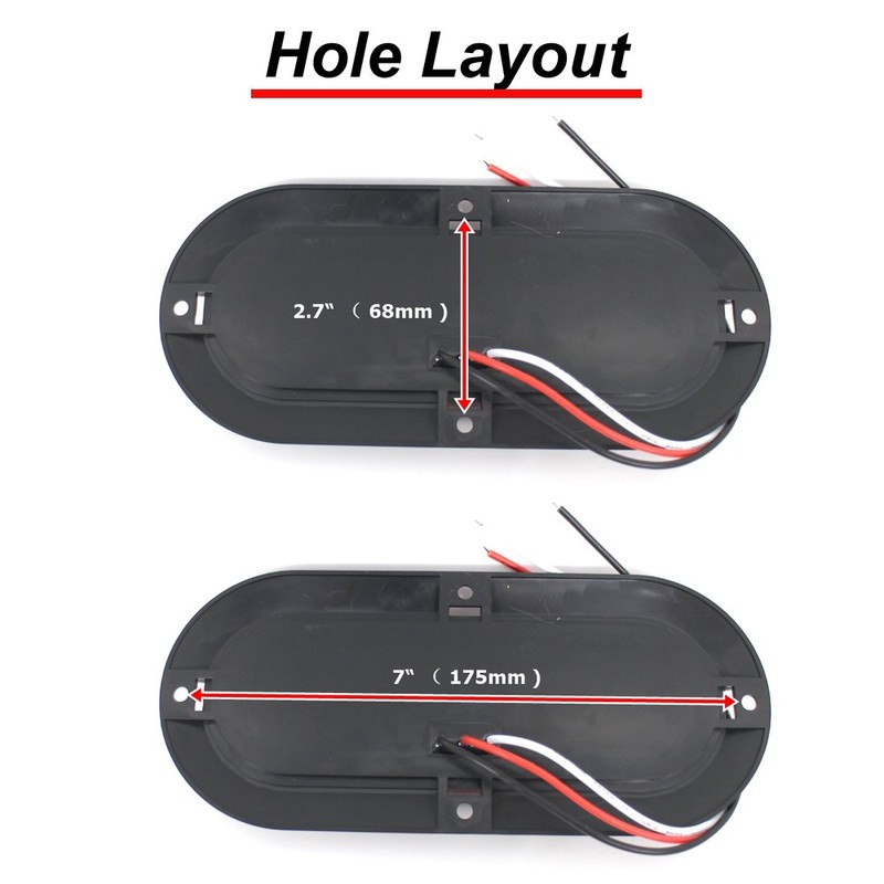 TMH ( Pack of 2 6 Inch 10 LED Surface