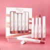 Set De Lápiz Labial Mate Natural De Larga Duración Para