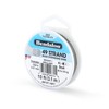 Beadalon 49-Strand Bead Wire, .024/0.61 mm, Bright, 10 ft /