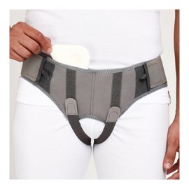 TYNOR Faja Inguinal Gris- Modelo A16 (Grande, ORTOPEDICO)