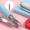 6 Pack Black Universal Fountain Pen Ink Converter, Push in