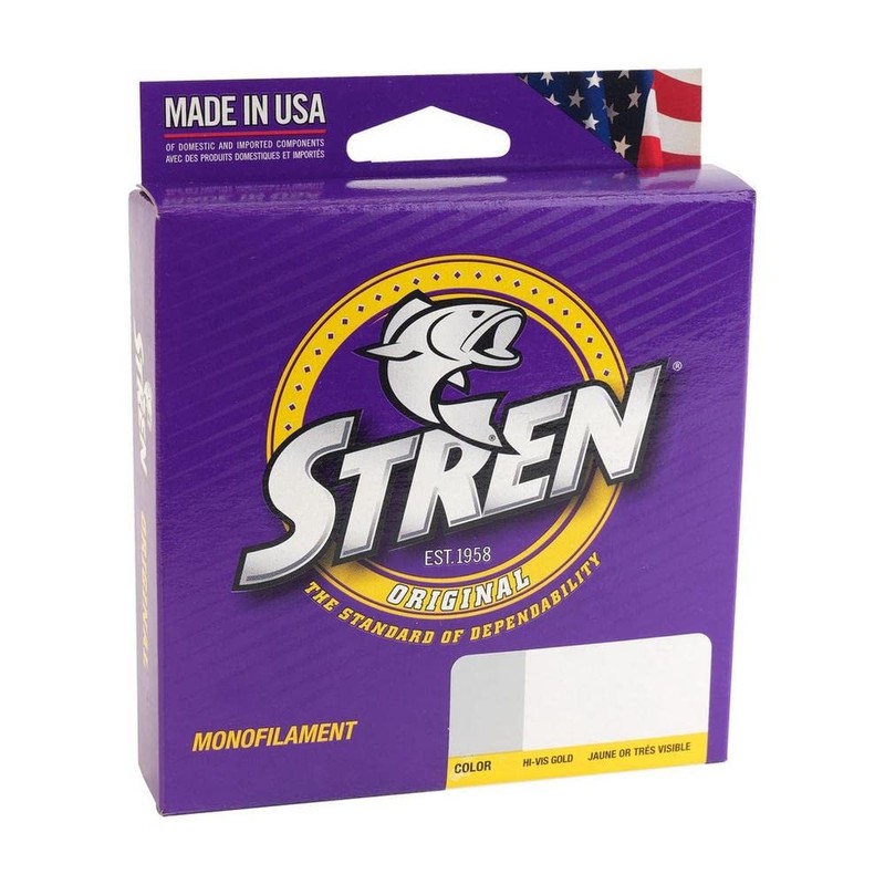 Stren Original®, Hi-Vis Gold, 6lb | 2.7kg Monofilament Fishing Line,