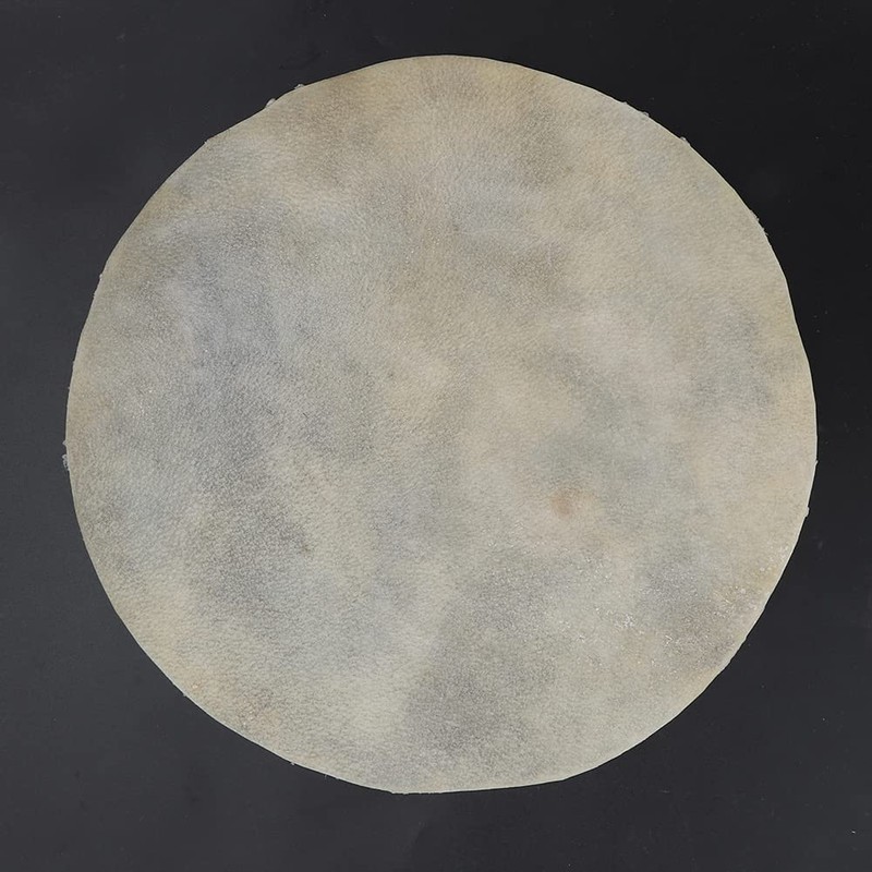 Changor Durable Buffalo Leather Bongo Drum Head Buffalo Skin Smooth