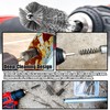 Attoshow 16-Piece Bore Brush Set - 304 Stainless Steel Drill