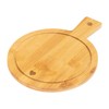 Westmark 4 Serving Boards/Bamboo Plates, with Motif, Handle and Juice