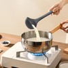 Silicone Kitchen Cooking Utensil Set: MOACC Heat Resistant 13.6in Long