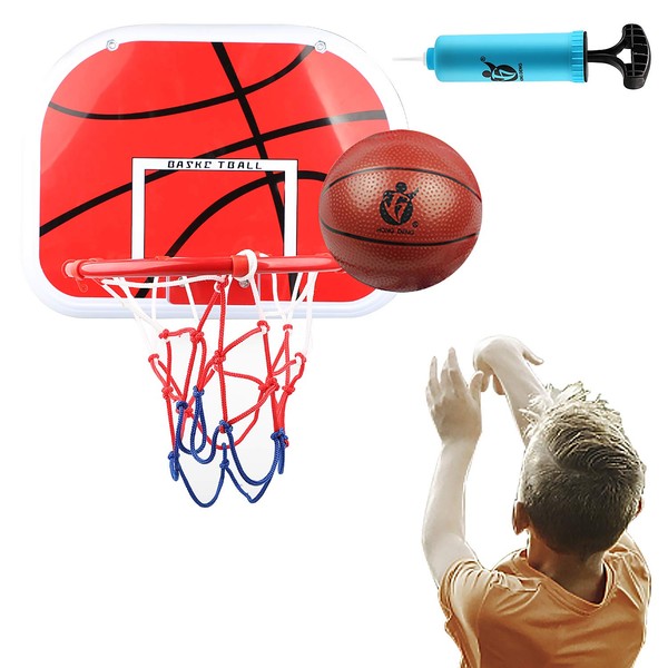 DBREAKS Basketball Hoop for Children, Banestro Basketball for Chamber, for Children Boy Girl from 6 7 8 Years (1 Balls)