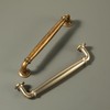 Goo-Ki 6 Pack Antique Brass Cabinet Pulls Zinc Alloy Drawer