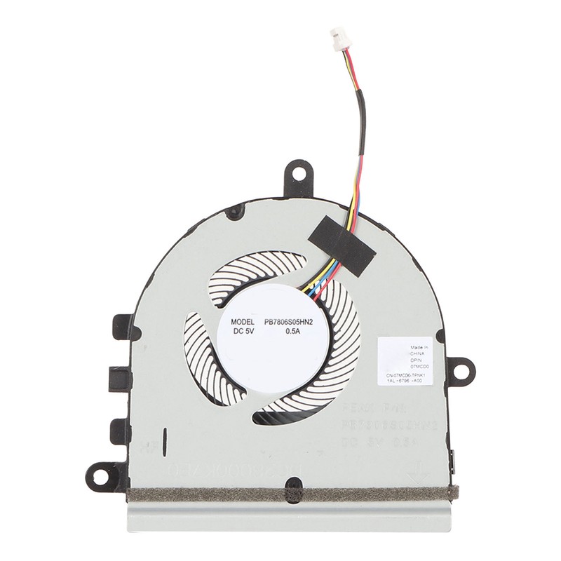 Laptop CPU Cooling Fan 4 Pin Heat Dissipation Replacement CPU