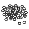 sourcing map Nylon Flat Washers for Bolts 12 mm OD