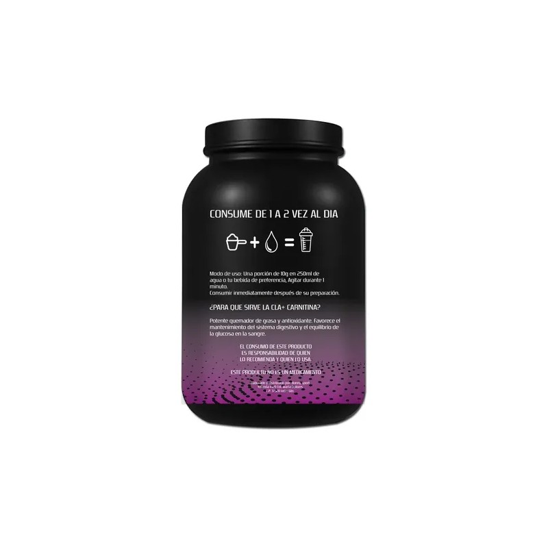 Fast Protein Cla + Carnitina 1kg 100servicios Suplemento