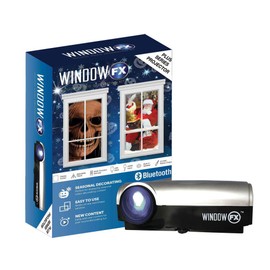 Product Works WindowFX Plus Projector Holiday Video Decorating Kit Christmas Halloween