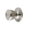 Design House 190900 Terrace Dummy Door Knob Satin Nickel 12-Pack