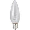 Yazawa C321760C Chandelier Bulbs, Clear, 60W, Base, E17, Set of 10