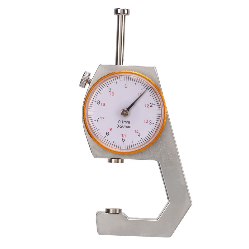 Thickness Gauge Micrometer Meter 0‑20mm 0.1mm Resolution Measuring Tool for