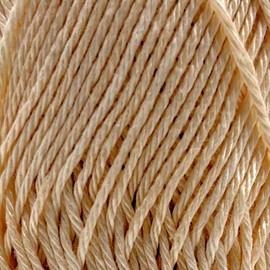 5 madejas de hilo Sensy Calinia, 100 % hilo de algodón Giza mercerizado, hilo Amigurumi, 134 yardas, calibre 2 fino (nude)