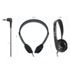 Maxell 190319 Stereo Headphone, Black (Packaging May Vary)