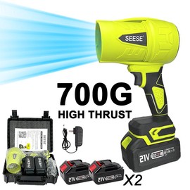Turbo Jet Blower - Powerful Handheld Cordless Snow and Leaf Blower, Lightweight for Easy Use, Perfect for Car Drying After Wash, Ideal Gift Choice:_700G-Wind Thrust
