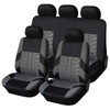 CANITU For Hyundai Car Seat Covers Cloth 5-Seats Full Set