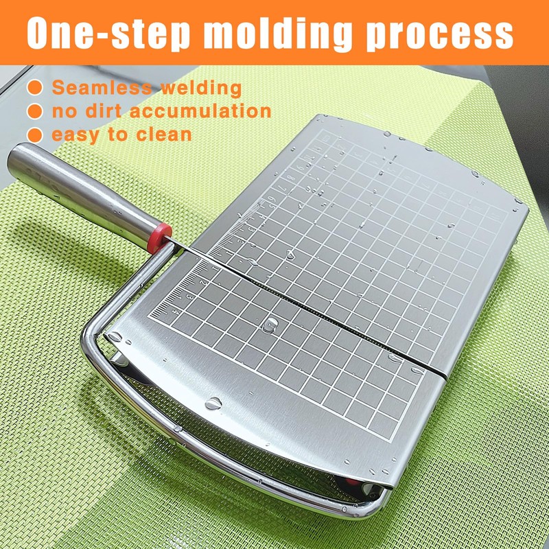 Cheese slicer, stainless steel multifunctional cheese slicer, suitable for cutting