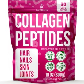 Polvo de péptidos de colágeno para mujeres proteína de colágeno hidrolizado tipos I y III 10 oz