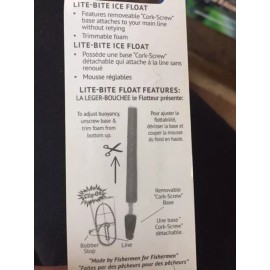 northland N'LAND LITE-BITE ICE FLOAT 3" LBIB3