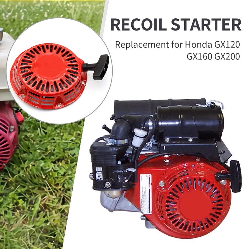 Hoypeyfiy Pull Start Assembly for 28400-ZE1-003ZF 28400-ZH8-013YA Engine Pull Cord