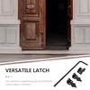 Mobestech Gate Puller Stainless Steel Strong Round Bar Latch 12
