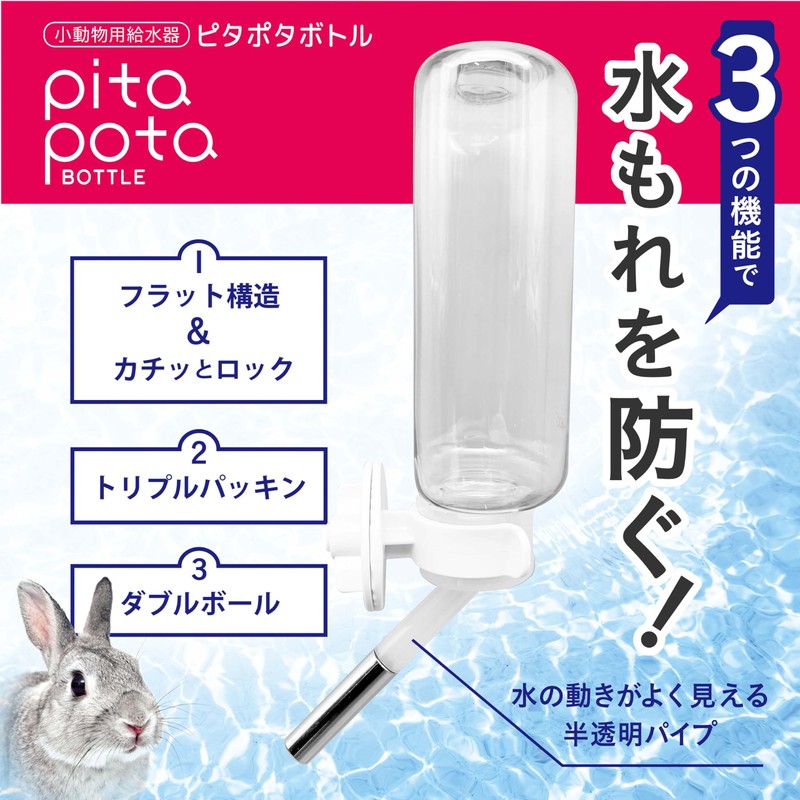 Gex Pita Pota Bottle 13.8 fl oz (380 ml) Water