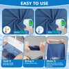 PJPSAA 24 Pack Cooling Towels Bulk for Neck and Face