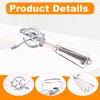 Dual Rotary Hand Egg Beater, Stainless Steel Rotary Hand Whisk