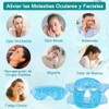 2 Piezas Máscara de Hielo para Ojos y Cara, Mascarilla