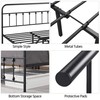 Yaheetech Classic Metal Platform Bed Frame Mattress Foundation with Victorian